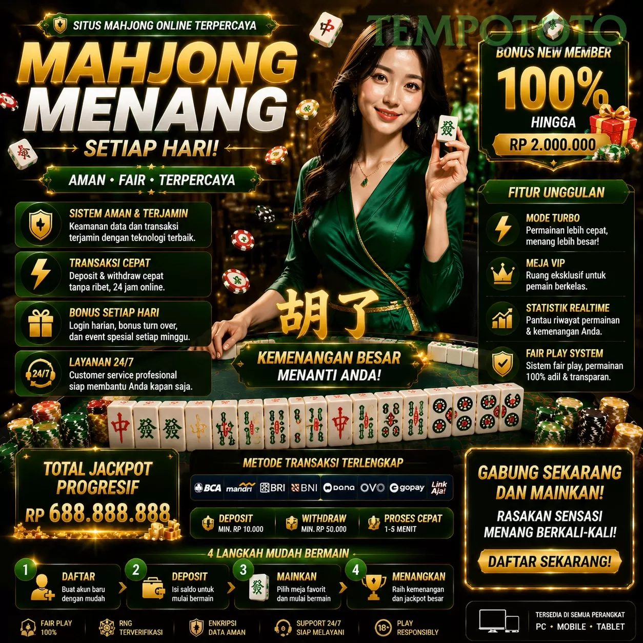 Mengulas Keunggulan Permainan di Situs tempototo